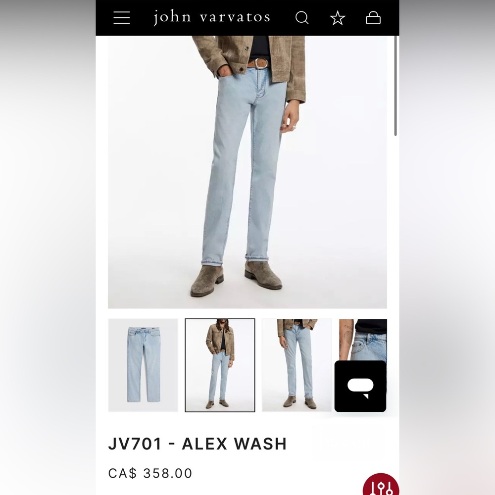 New Sealed John Varvatos Jeans